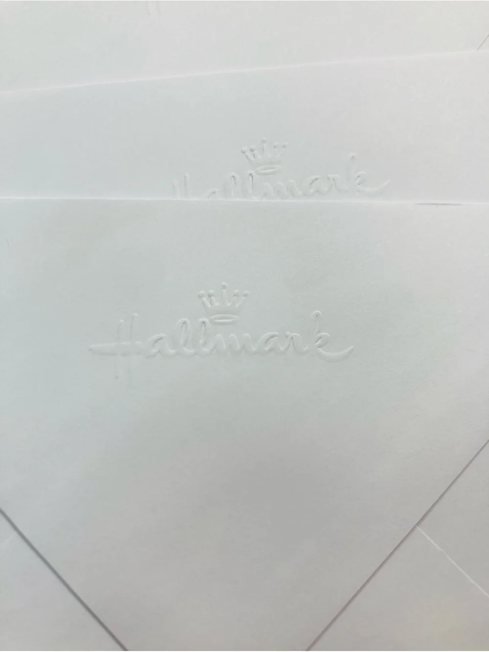 NEW 10 Hallmark Glitter Floral Cards with Envelopes 4” x 5.5”